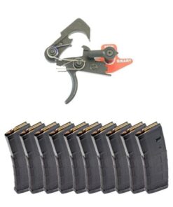 Franklin Armory BFSIII AR-C1 Binary Trigger & 10 Magpul PMAG 30rd Magazine GEN 2 MOE 5.56x45