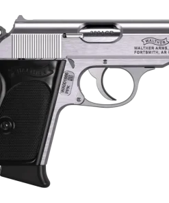Walther PPK 3.3" Stainless 6RD .380 ACP